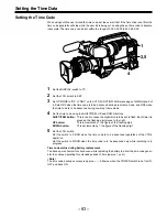 Preview for 83 page of Panasonic AJSDC915 - DVC PRO CAMCORDER Operating Instructions Manual