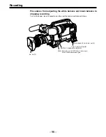 Preview for 96 page of Panasonic AJSDC915 - DVC PRO CAMCORDER Operating Instructions Manual