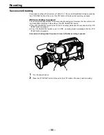 Preview for 98 page of Panasonic AJSDC915 - DVC PRO CAMCORDER Operating Instructions Manual