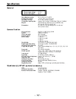 Preview for 157 page of Panasonic AJSDC915 - DVC PRO CAMCORDER Operating Instructions Manual