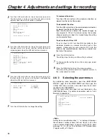 Preview for 36 page of Panasonic AJSDX900 - 24P DVCPRO 50 Operating Instructions Manual