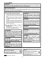 Preview for 5 page of Panasonic AJSPD850P - P2 DECK Operating Instructions Manual