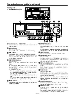 Preview for 10 page of Panasonic AJSPD850P - P2 DECK Operating Instructions Manual