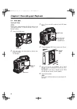 Предварительный просмотр 22 страницы Panasonic AJSPX800P - P2 CAMCORDER Operating Instructions Manual