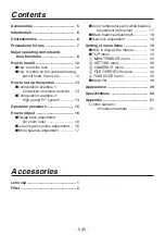 Предварительный просмотр 6 страницы Panasonic AK-HC1500 Operating Instructions Manual