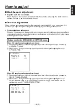 Preview for 19 page of Panasonic AK-HC1500 Operating Instructions Manual