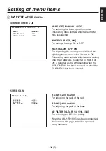 Preview for 27 page of Panasonic AK-HC1500 Operating Instructions Manual