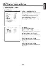 Preview for 33 page of Panasonic AK-HC1500 Operating Instructions Manual