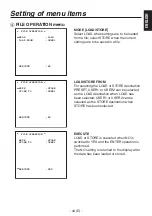 Preview for 45 page of Panasonic AK-HC1500 Operating Instructions Manual