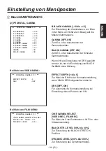 Preview for 73 page of Panasonic AK-HC1500 Operating Instructions Manual