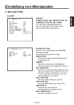 Preview for 89 page of Panasonic AK-HC1500 Operating Instructions Manual