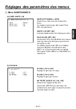 Preview for 127 page of Panasonic AK-HC1500 Operating Instructions Manual