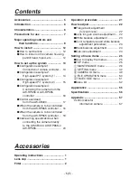 Preview for 6 page of Panasonic AK-HC1500G Operating Instructions Manual