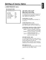 Preview for 37 page of Panasonic AK-HC1500G Operating Instructions Manual