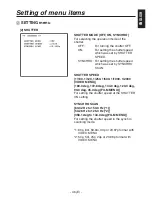 Preview for 47 page of Panasonic AK-HC1500G Operating Instructions Manual