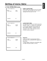 Preview for 51 page of Panasonic AK-HC1500G Operating Instructions Manual