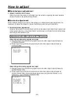 Preview for 25 page of Panasonic AK-HC1800 Operating Instructions Manual