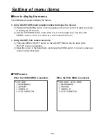 Preview for 28 page of Panasonic AK-HC1800 Operating Instructions Manual