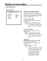 Preview for 57 page of Panasonic AK-HC1800 Operating Instructions Manual