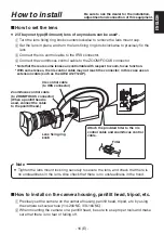 Предварительный просмотр 17 страницы Panasonic AK-HC1800G Operating Instruction