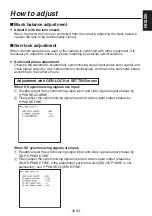 Предварительный просмотр 33 страницы Panasonic AK-HC1800G Operating Instruction