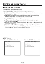 Предварительный просмотр 36 страницы Panasonic AK-HC1800G Operating Instruction