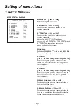 Предварительный просмотр 38 страницы Panasonic AK-HC1800G Operating Instruction