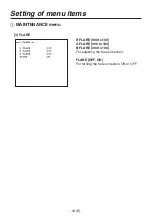 Предварительный просмотр 40 страницы Panasonic AK-HC1800G Operating Instruction