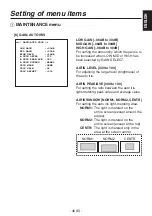 Предварительный просмотр 47 страницы Panasonic AK-HC1800G Operating Instruction