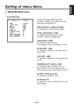 Предварительный просмотр 49 страницы Panasonic AK-HC1800G Operating Instruction