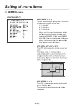 Предварительный просмотр 64 страницы Panasonic AK-HC1800G Operating Instruction