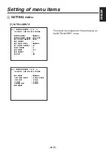 Предварительный просмотр 69 страницы Panasonic AK-HC1800G Operating Instruction