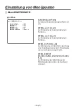 Предварительный просмотр 124 страницы Panasonic AK-HC1800G Operating Instruction