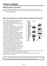 Preview for 32 page of Panasonic AK-HC1800G Operating	 Instruction