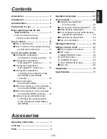 Preview for 5 page of Panasonic AK-HC1800G Operating Instructions Manual