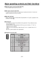 Preview for 10 page of Panasonic AK-HC1800G Operating Instructions Manual