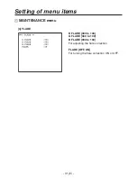 Preview for 32 page of Panasonic AK-HC1800G Operating Instructions Manual