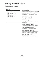 Preview for 36 page of Panasonic AK-HC1800G Operating Instructions Manual