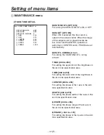 Preview for 38 page of Panasonic AK-HC1800G Operating Instructions Manual