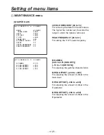 Preview for 42 page of Panasonic AK-HC1800G Operating Instructions Manual