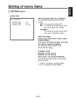 Preview for 49 page of Panasonic AK-HC1800G Operating Instructions Manual