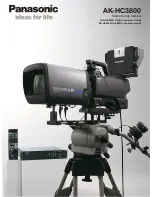 Preview for 1 page of Panasonic AK-HC3800 Brochure