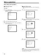 Preview for 22 page of Panasonic AK-HC930P Operating Instructions Manual