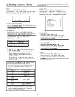 Preview for 60 page of Panasonic AK-HCU3550EA Operating Instructions Manual