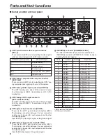 Preview for 6 page of Panasonic AK-HCU931 Operating Instructions Manual