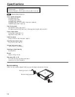 Preview for 14 page of Panasonic AK-HCU931 Operating Instructions Manual