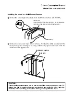 Panasonic AK-HDC931 Install Manual предпросмотр