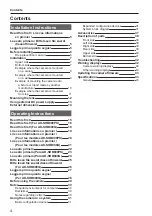 Предварительный просмотр 4 страницы Panasonic AK-HPR1000 Operating Instructions Manual