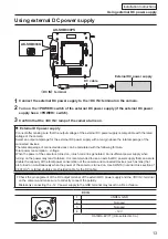 Предварительный просмотр 13 страницы Panasonic AK-HPR1000 Operating Instructions Manual