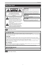 Preview for 2 page of Panasonic AK-HRP1000G Operating Instructions Manual